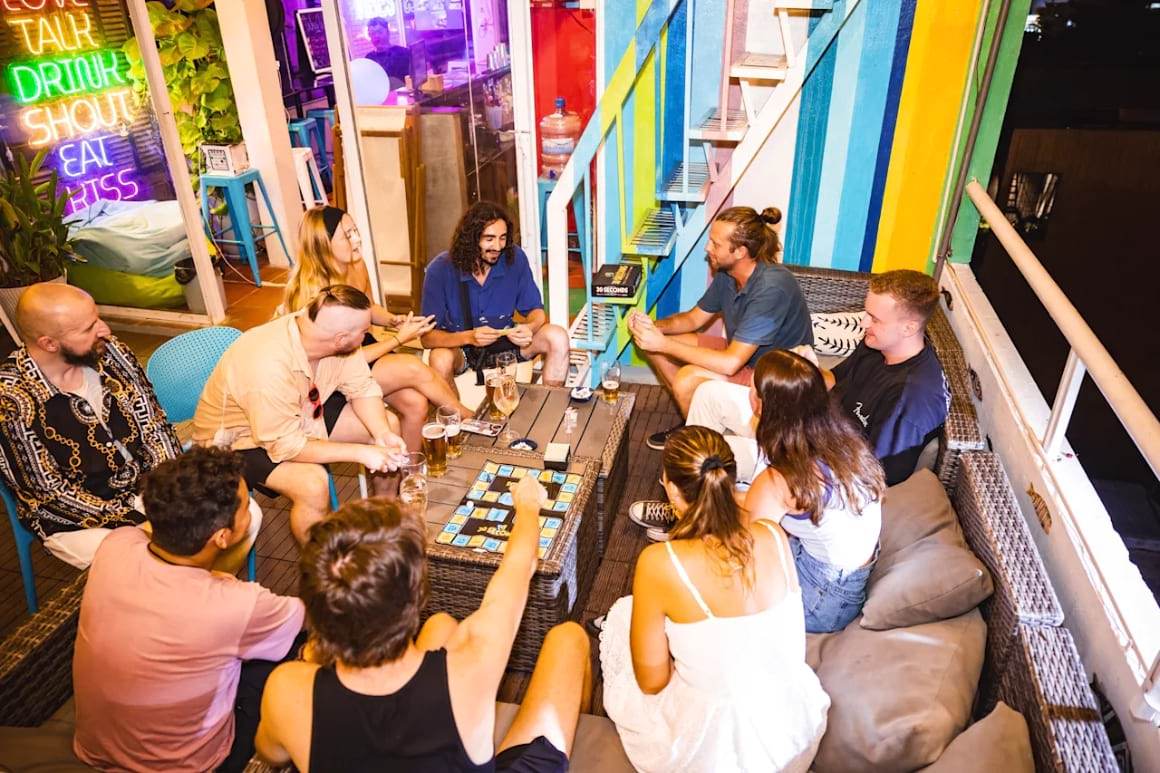 Solo Group at Hostel in Da Nang City